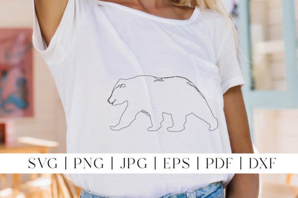 Download Bear Line Art SVG | Forest Animal PNG - Png Collection