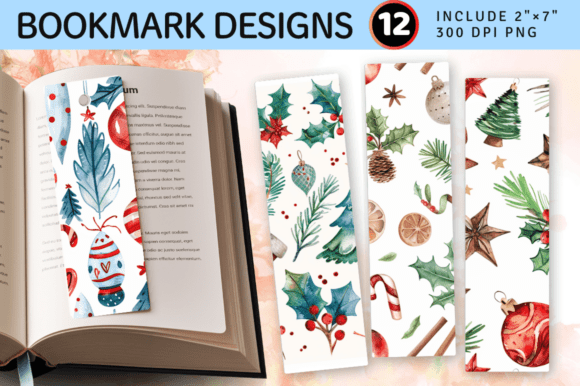 Download Watercolor Christmas Elements PNG Bookma - Png Collection