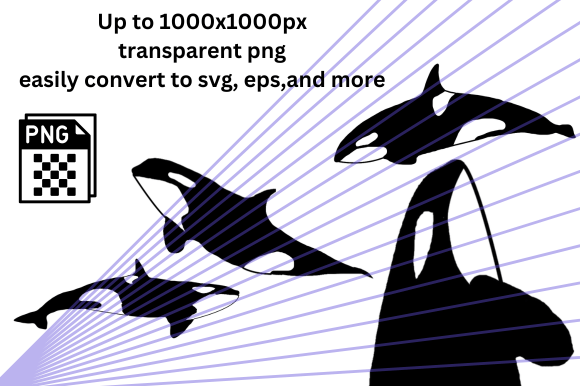 Download Killer Whale Orca Silhouette PNGs - Png Collection