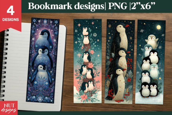 Download Winter Penguin Bookmark PNG - Png Collection