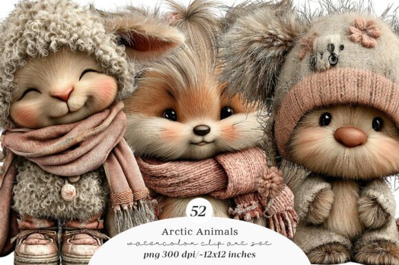 Download Arctic Animals Png Set - Png Collection