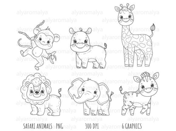 Download Safari Animals PNG - Png Collection