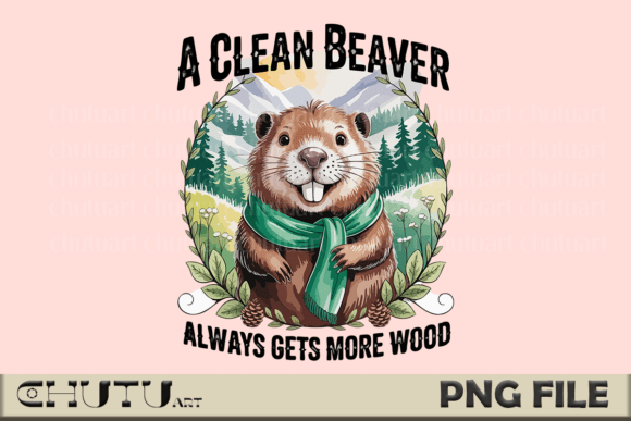 Download Funny Beaver PNG - Clean Wood Joke - Png Collection