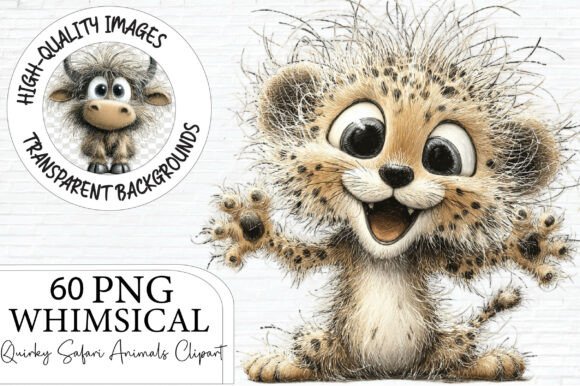 Download Quirky Safari Animals PNG Clipart - Png Collection