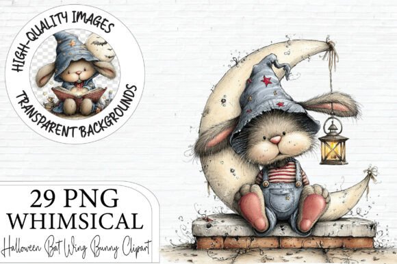 Download Halloween Bunny Clipart Bundle PNG - Png Collection