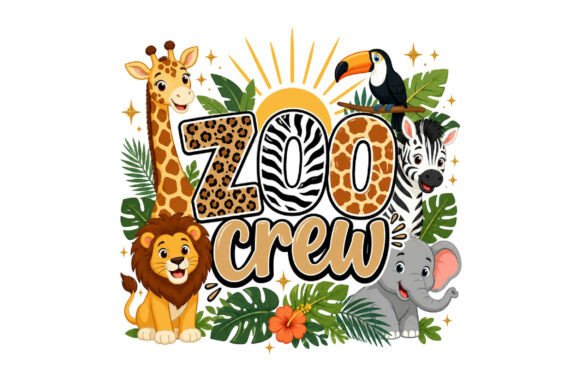 Download Zoo Crew Safari Animals PNG - Png Collection