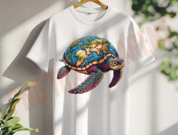 Download Sea Turtle Sublimation Design Earth Png - Png Collection