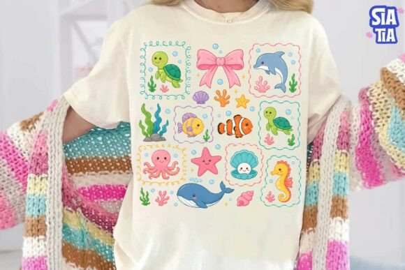Download Cute Ocean Animals PNG Clipart Bundle - Png Collection
