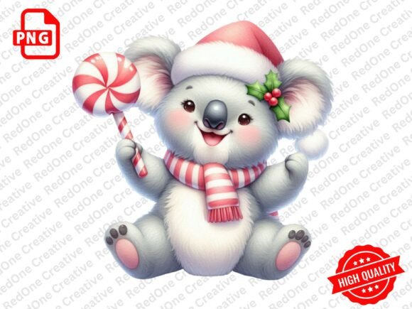 Download Watercolor Christmas Animals PNG - Png Collection