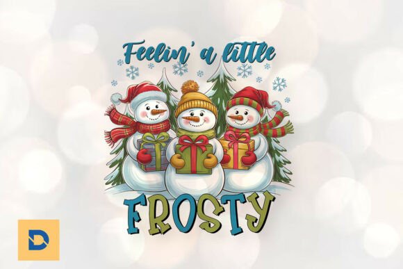 Download Festive Frosty Friends Holiday PNG - Png Collection