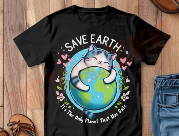 Download Earth Day Shirt Png, Save the Planet Png - Png Collection