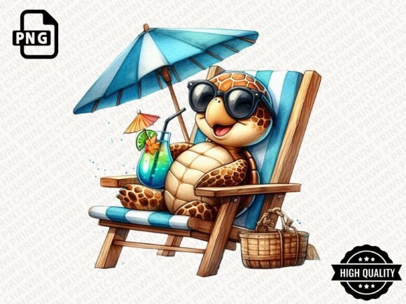 Download Animals Relaxing on Beach Clipart PNG - Png Collection
