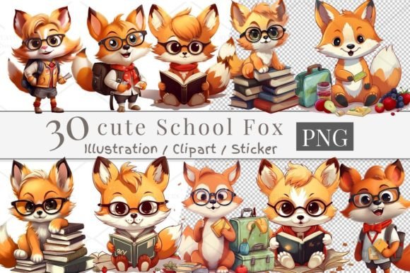 Download 30 Cute Fox Clipart, PNG 888 - Png Collection