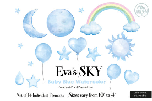 Download Sky Cloud Moon Balloon 14 PNG Images Set - Png Collection
