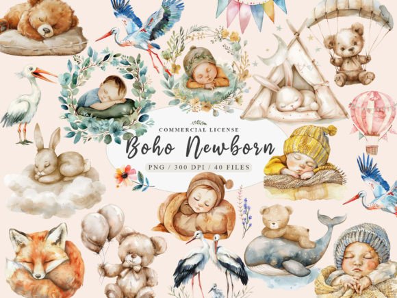 Download Baby Newborn Png, Boho Newborn Clipart - Png Collection