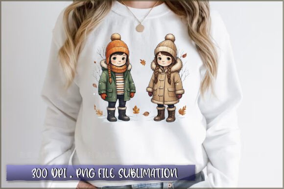 Download Winter Woodland PNG Sublimation - Premium Resources