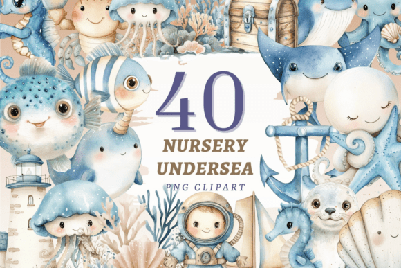 Download Nursery Undersea PNG Bundle - Png Collection