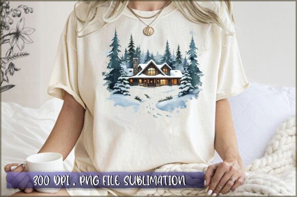 Download Winter Woodland PNG Sublimation - Premium Resources