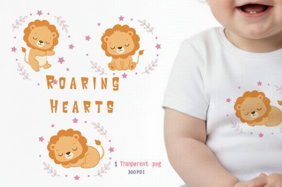 Download Cute Baby Lion Clipart PNG - Png Collection