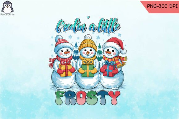 Download Festive Frosty Friends Holiday Cheer PNG - Png Collection