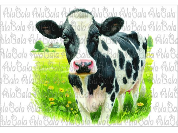 Download Holstein Cow Png, Sublimation Graphics - Png Collection