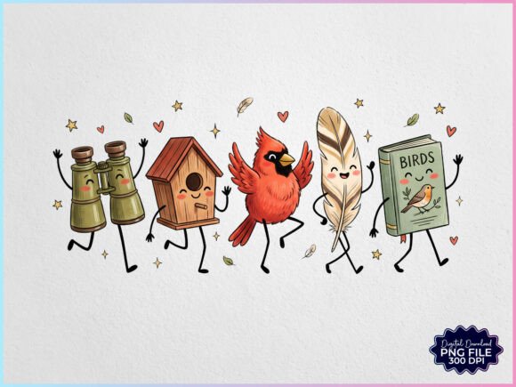Download Birds Doodles Characters PNG - Png Collection