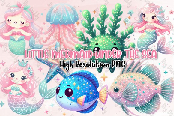 Download Little Mermaid Under the Sea Clipart PNG - Png Collection