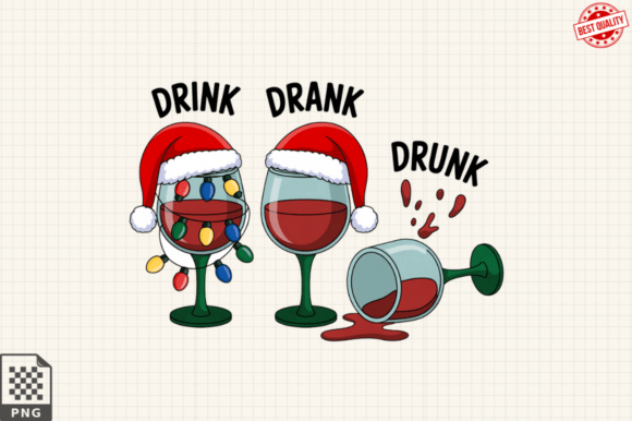 Download Drink Drank Drunk Santa Hat Clipart PNG - Png Collection