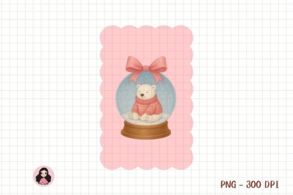 Download Winter Snow Globe Polar Bear PNG - Png Collection