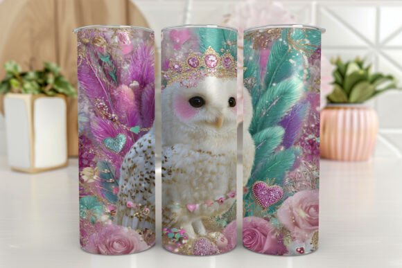 Download Owl Tumbler Wrap Winter Woodland PNG - Png Collection
