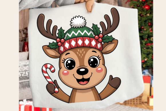 Download Matching Reindeer Christmas PNG Design - Png Collection