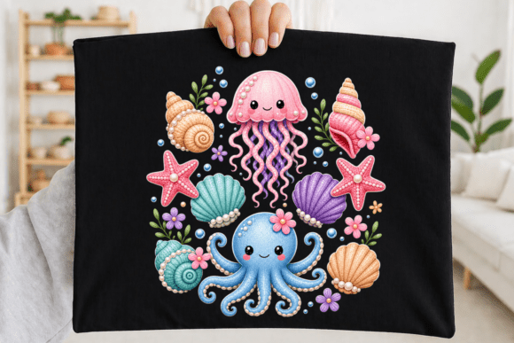 Download Cute Ocean Animals PNG, Sea Life Clipart - Png Collection
