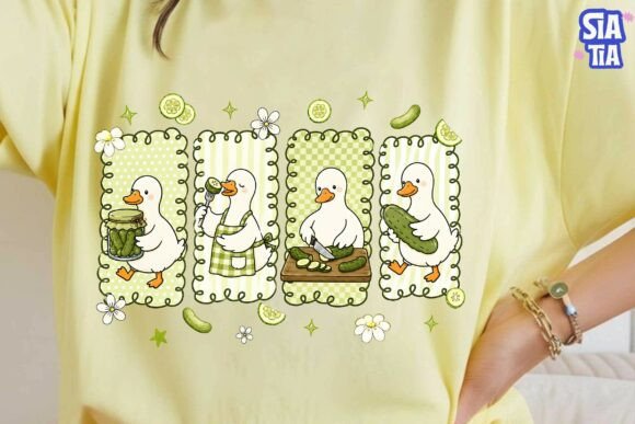 Download Cute Duck Pickle Making PNG Clipart - Png Collection