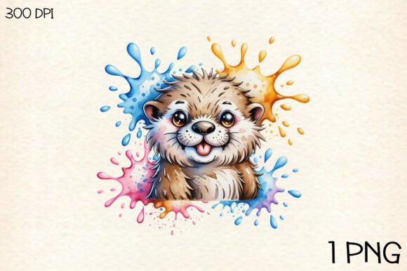 Download Watercolor Funny Cute Animal PNG Clipart - Png Collection