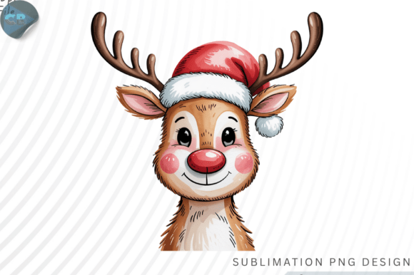 Download Christmas Reindeer Brushstrokes PNG Desi - Png Collection