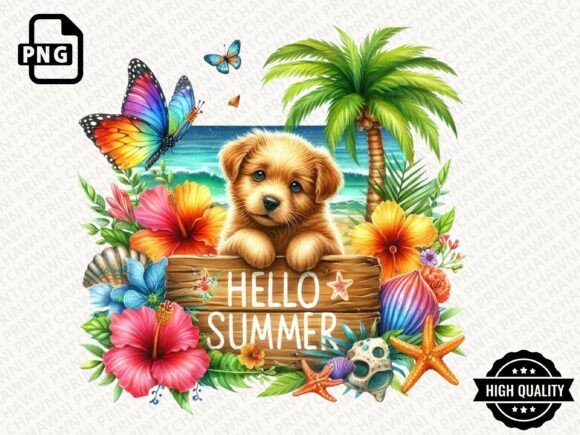 Download Hello Summer Animal Clipart PNG - Png Collection