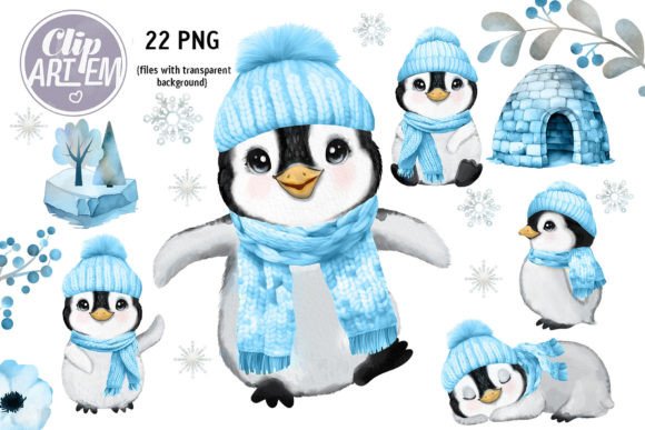 Download Super Boy Penguin Winter Bundle 22 PNG - Png Collection