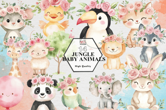 Download Jungle Baby Animals PNG - Png Collection